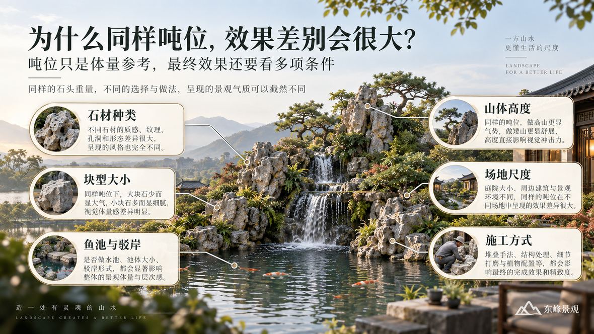 图2 同样吨位,最终效果为何会有明显差异