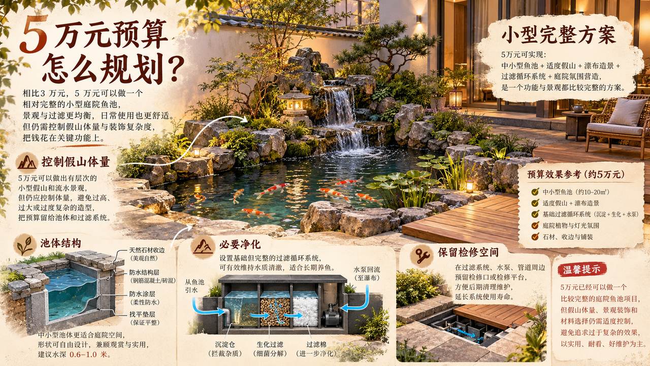 图4 5万元预算：小型完整方案参考