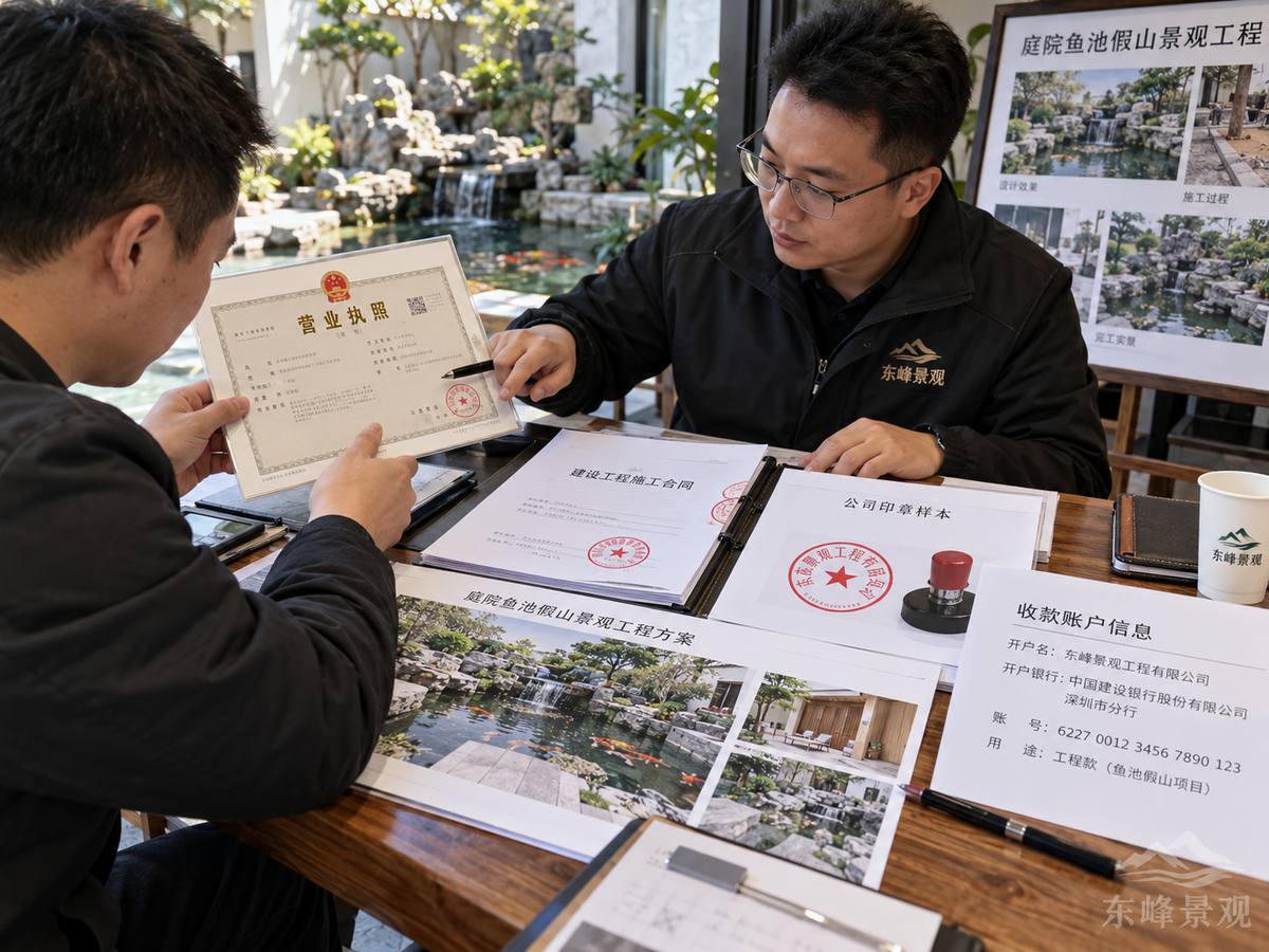 图2 项目签约前应核对营业执照、合同主体、收款主体和实际施工责任。